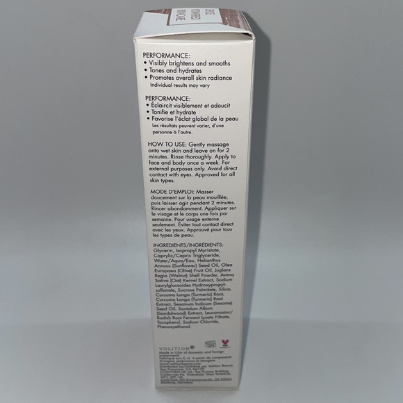 Volition Turmeric Brightening Polish Face & Body - Picture 8 of 9